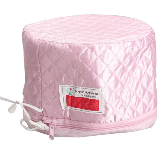 Hair Cap Hat Salon Spa Steamer Hair Thermal Treatment Nourishing Hair Mask Baking Oil Cap Hair Dryers Heat Hat Safety eprolo