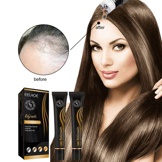 EELHOE Ball Bearing Dense Hair Essential Oil Thick Sparse Hair Bead Massage Scalp Care Fluid To Prevent The Loss Of Essential Oil - Afrotix