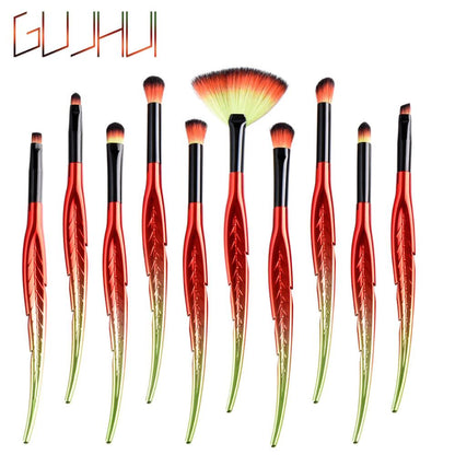 Pro Makeup Brushes Set 8/10Pcs Powder Foundation Eyeshadow Make Up Brushes Cosmetics Soft Cosmetics Beauty Tool eprolo