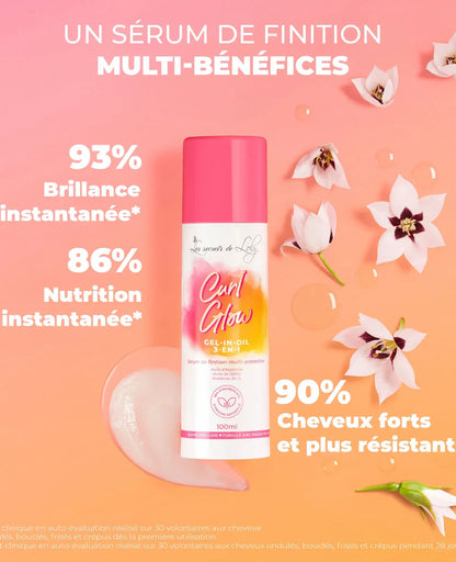 Gel en huile 3 en 1 Curl Glow