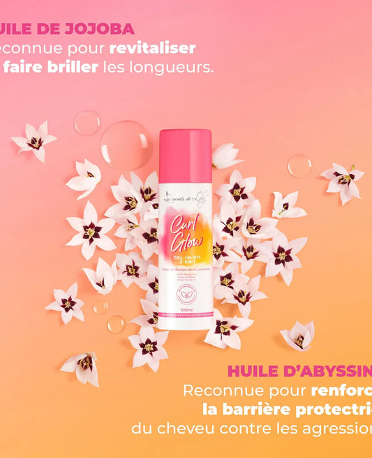 Gel en huile 3 en 1 Curl Glow