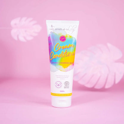 LES SECRETS DE LOLY Après-shampoing démêlant CREAM CONDITIONER 250ml - Afrotix