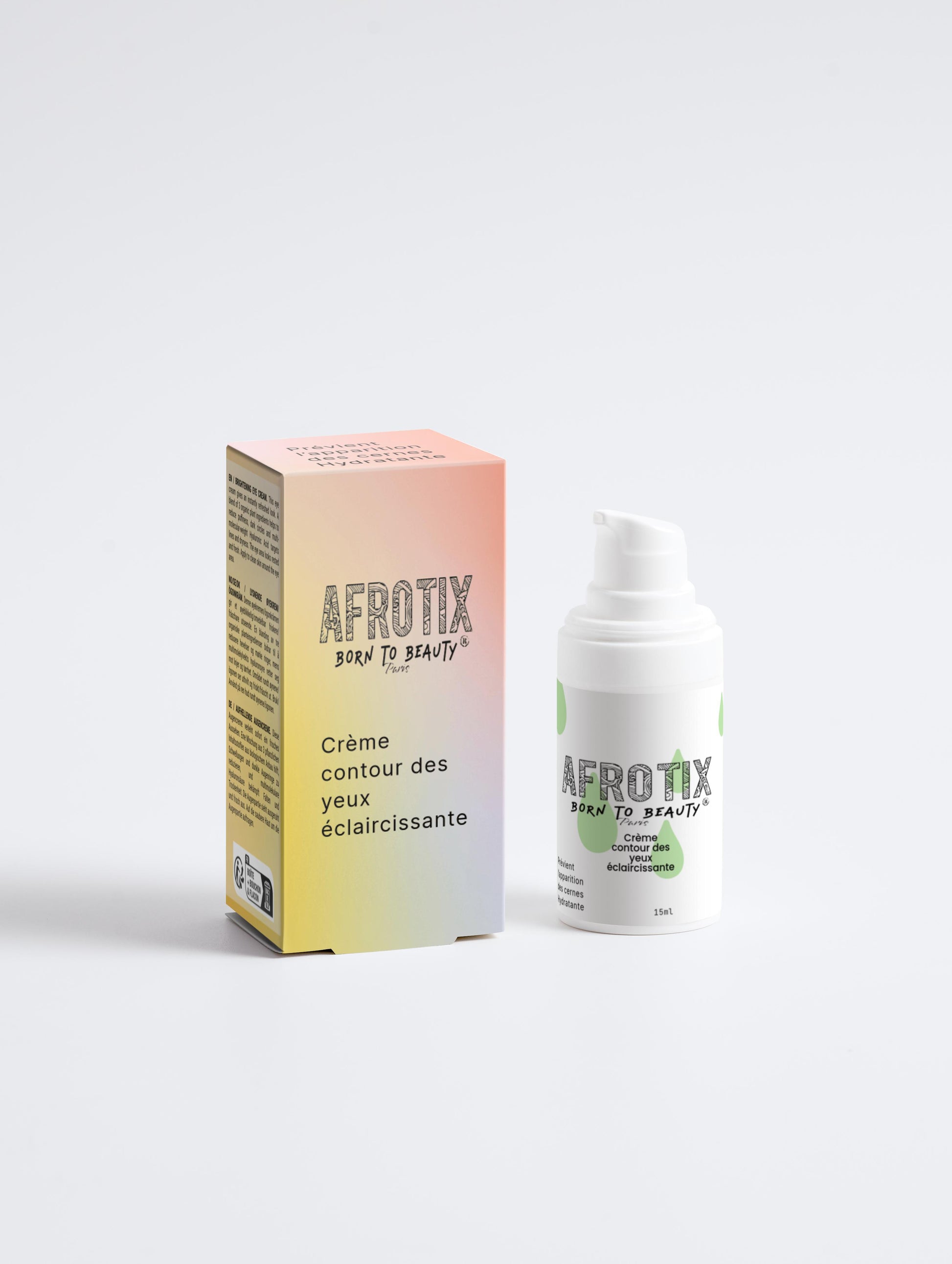 Crème contour des yeux éclaircissante - Afrotix #