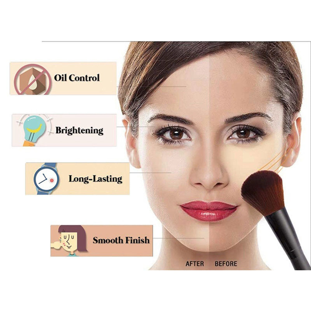 FANA Banana Loose Powder Oil Control Long Lasting Face Makeup Highlighter Mineral Smooth Translucent Setting Powder Beauty Cosmetics eprolo