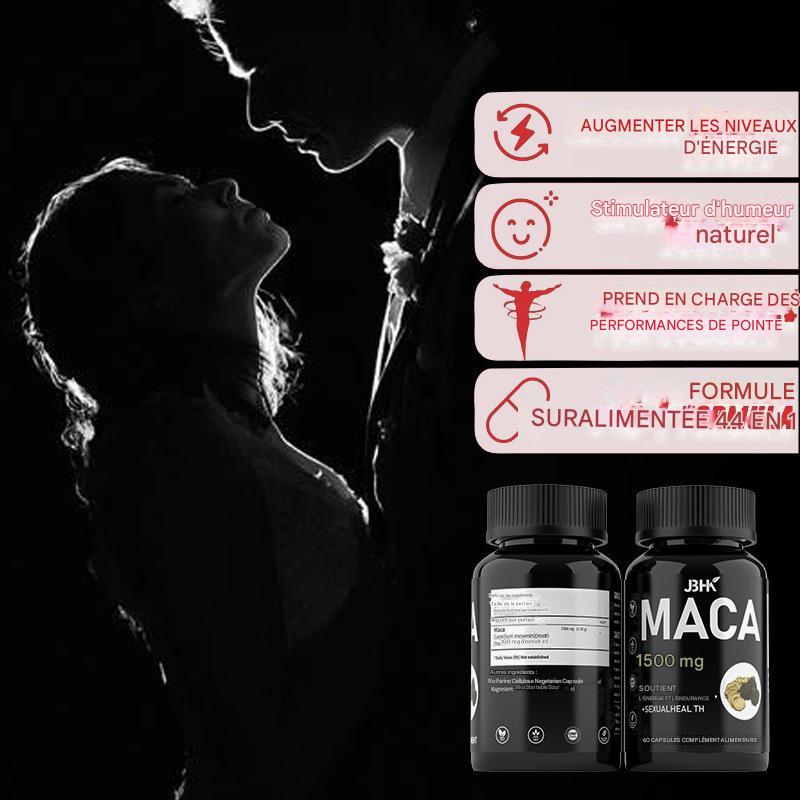 Capsule de Maca, complément alimentaire nourrissant pour hommes