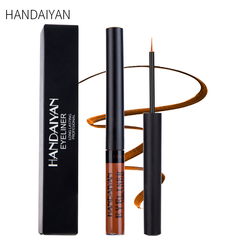 Makeup Color Eyeliner Matte Quick-Drying Liquid Eyeliner No Smudging MSDS Certified 12Pcs eprolo