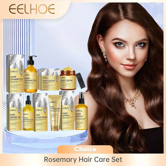 EELHOE Rosemary Essential Oil Repair Damage Hair Scalp Treatment Dense Hair Smoothing Cream Nourishing Hair Conditioner Shampoo - Afrotix