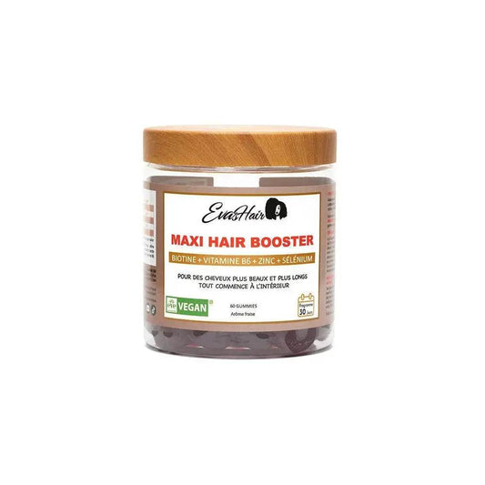 EVASHAIR Gummies Maxi HAIR BOOSTER capillaire (cure 1 mois) - Afrotix
