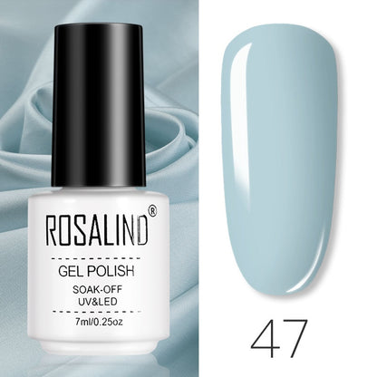 ROSALIND Gel Polish Set Manicure for Nails Semi Permanent Vernis top coat UV LED Gel Varnish Soak Off Nail Art Gel Nail Polish eprolo