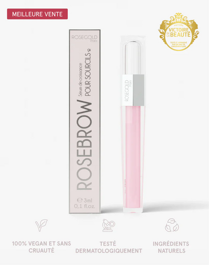 Suero para el crecimiento de cejas ROSEBROW 3 ml 