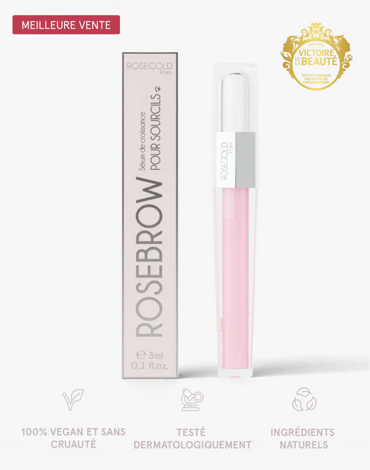 Suero para el crecimiento de cejas ROSEBROW 3 ml 