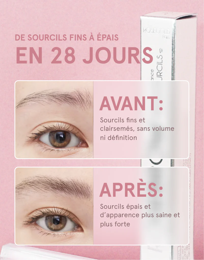 Suero para el crecimiento de cejas ROSEBROW 3 ml 