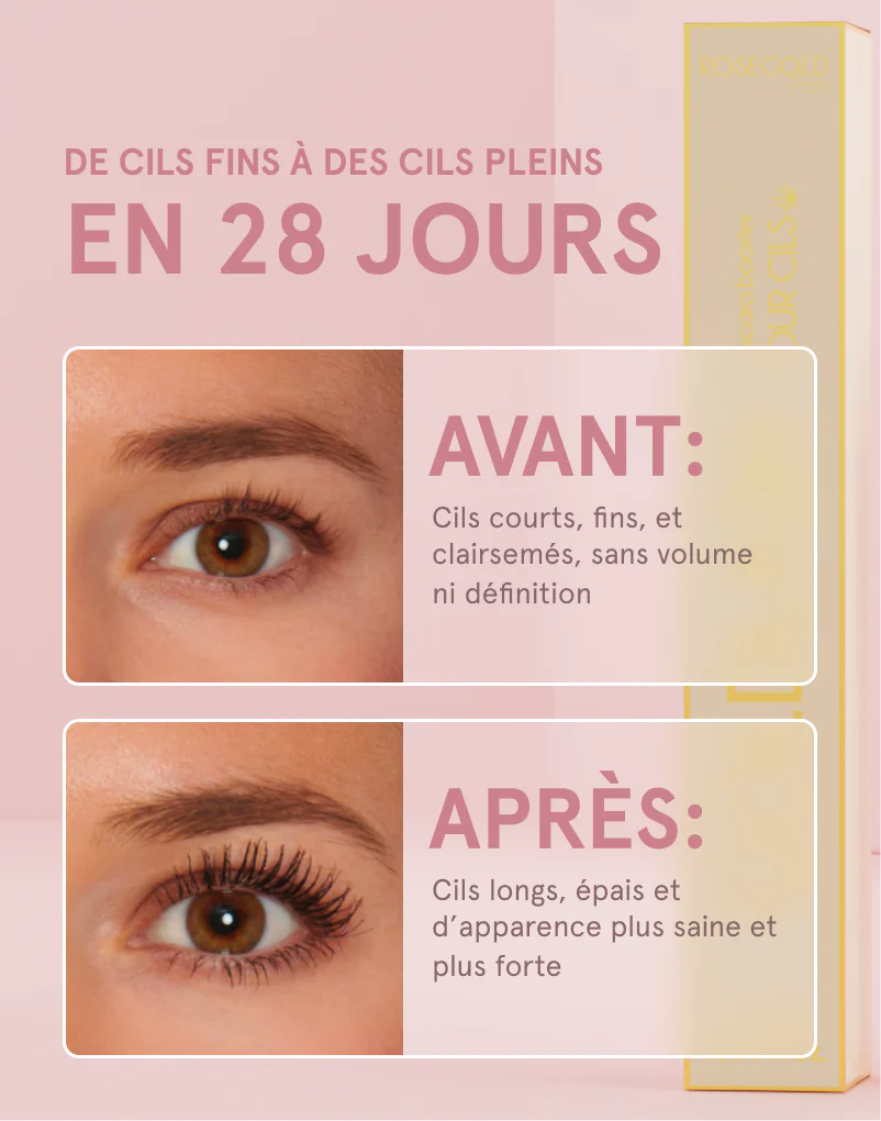 Máscara potenciadora del crecimiento GOLD LASH 7 ml 