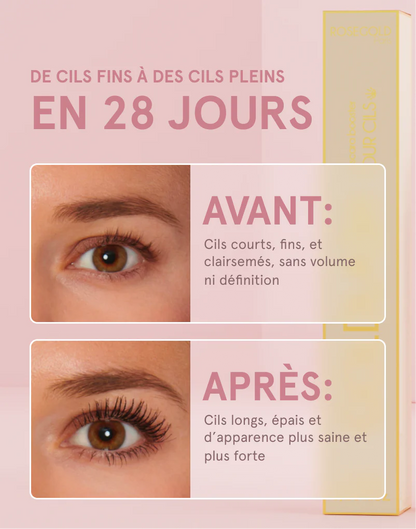 Máscara potenciadora del crecimiento GOLD LASH 7 ml 
