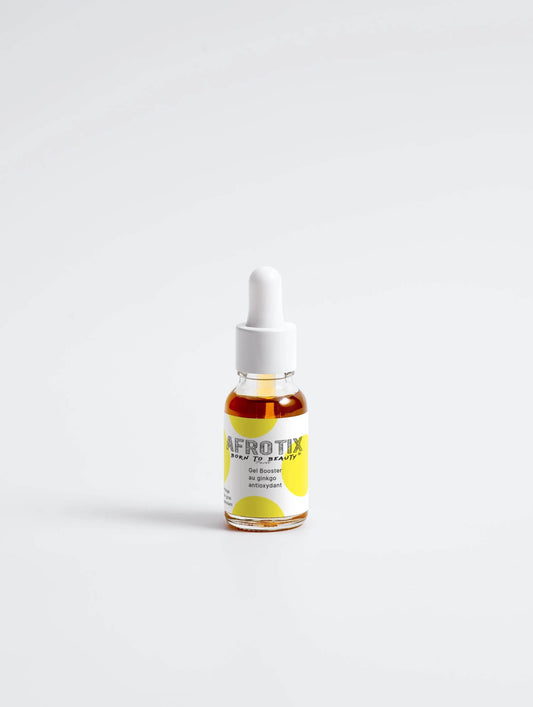 Gel booster .Soins anti-âge, peau terne, peau fatiguée - Afrotix