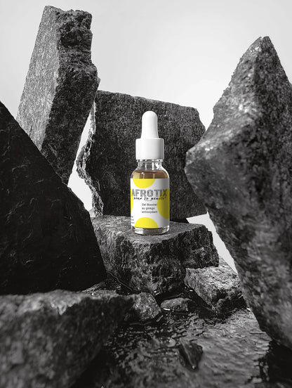 Gel booster .Soins anti-âge, peau terne, peau fatiguée - Afrotix