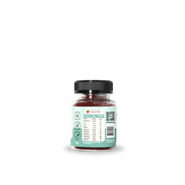Gummies Hair Vitamins COMPLÉMENT ALIMENTAIRE SOUS FORME DE GUMMIES - Afrotix #