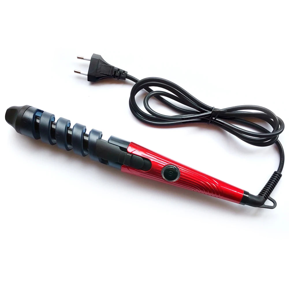 Magic Pro Hair Curlers Electric Curl Ceramic Spiral Hair Curling Iron Wand Salon Hair Styling Tools  Hair Wand Curler Iron eprolo