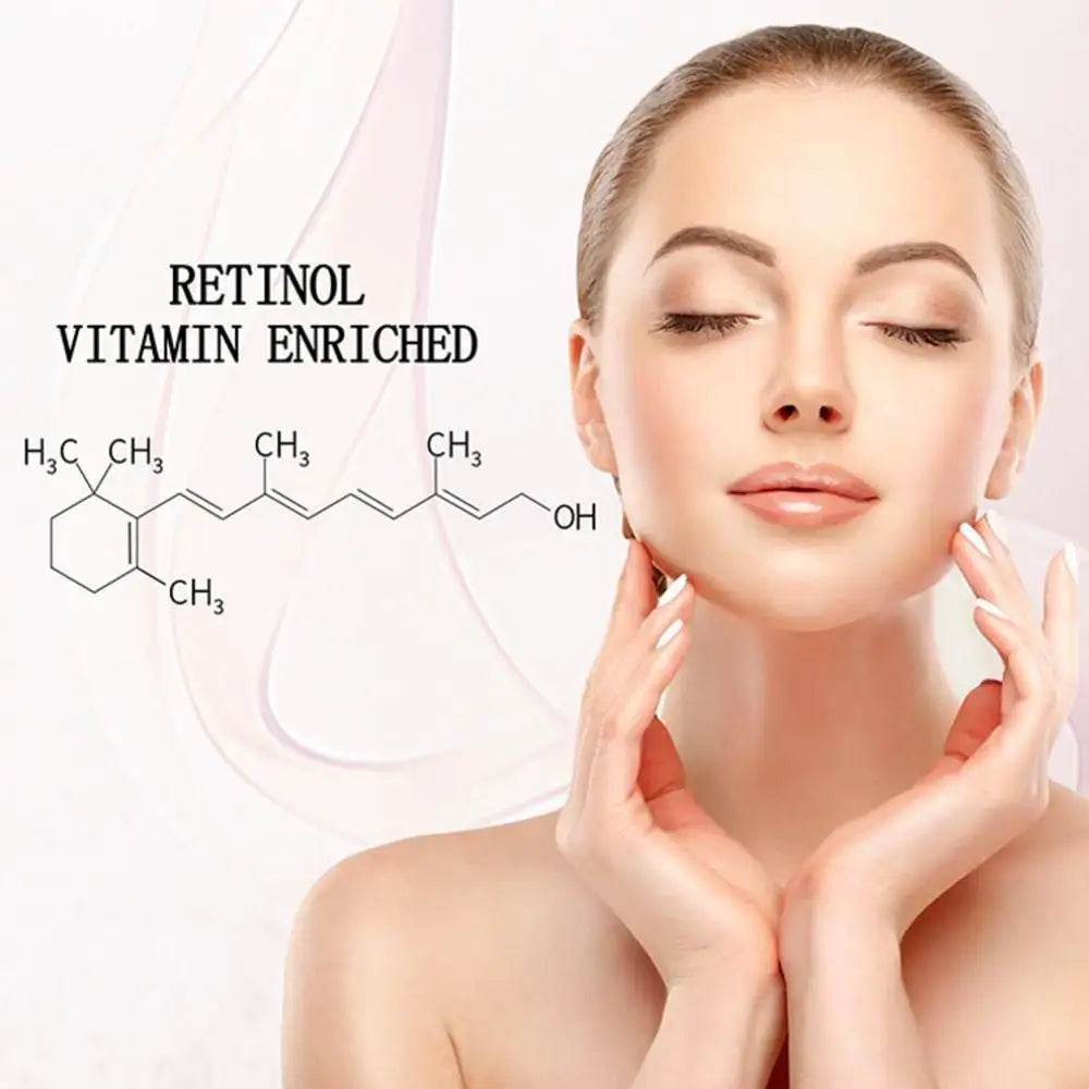 Rétinol + Sérum Blanchissant à la Vitamine C et Crème Visage Blanchissante - Afrotix