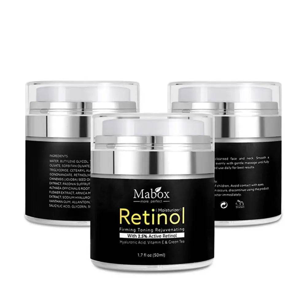 Rétinol + Sérum Blanchissant à la Vitamine C et Crème Visage Blanchissante - Afrotix