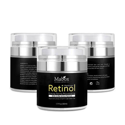 Rétinol + Sérum Blanchissant à la Vitamine C et Crème Visage Blanchissante - Afrotix