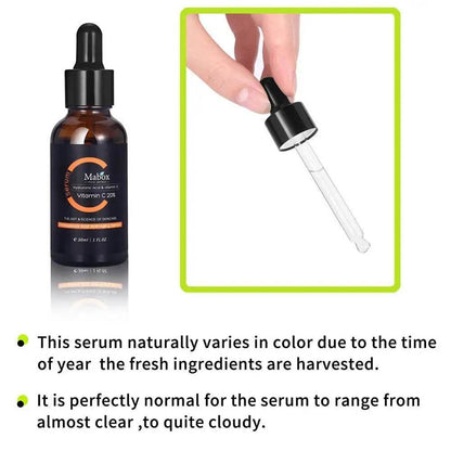 Rétinol + Sérum Blanchissant à la Vitamine C et Crème Visage Blanchissante - Afrotix