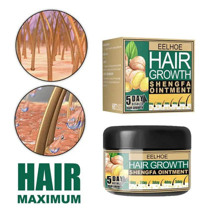 Hair Growth Cream Ointment Moisturizing Scalp Massage Hair - Afrotix