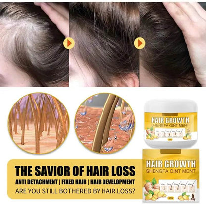 Hair Growth Cream Ointment Moisturizing Scalp Massage Hair - Afrotix
