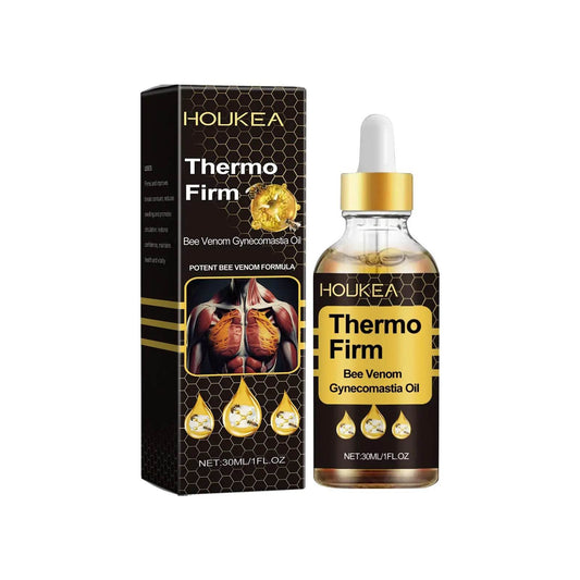 Huile de soin pour la poitrine au venin d'abeille pour hommes - Afrotix