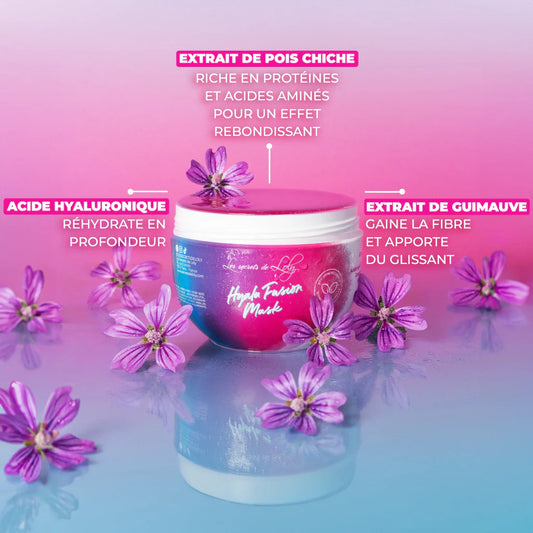 Hyalu Fusion Mask Masque activateur de boucles - 300ml - Afrotix #