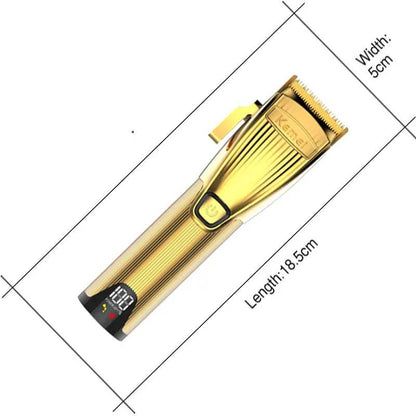 Kemei Professional Hair Trimmer For Men Electric Shaver Beard & Hair Clipper Rechargeable Haircut Machine For Barber Salon Home - Afrotix