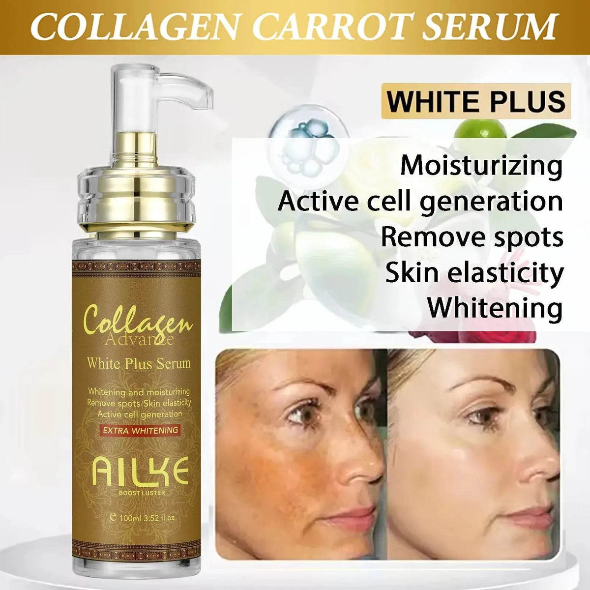 Kit de soins de la peau 5 en 1 au collagène AILKE, - Afrotix