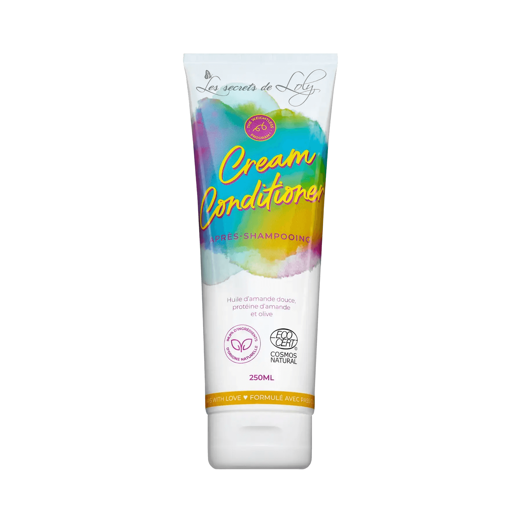 LES SECRETS DE LOLY Après-shampoing démêlant CREAM CONDITIONER 250ml - Afrotix