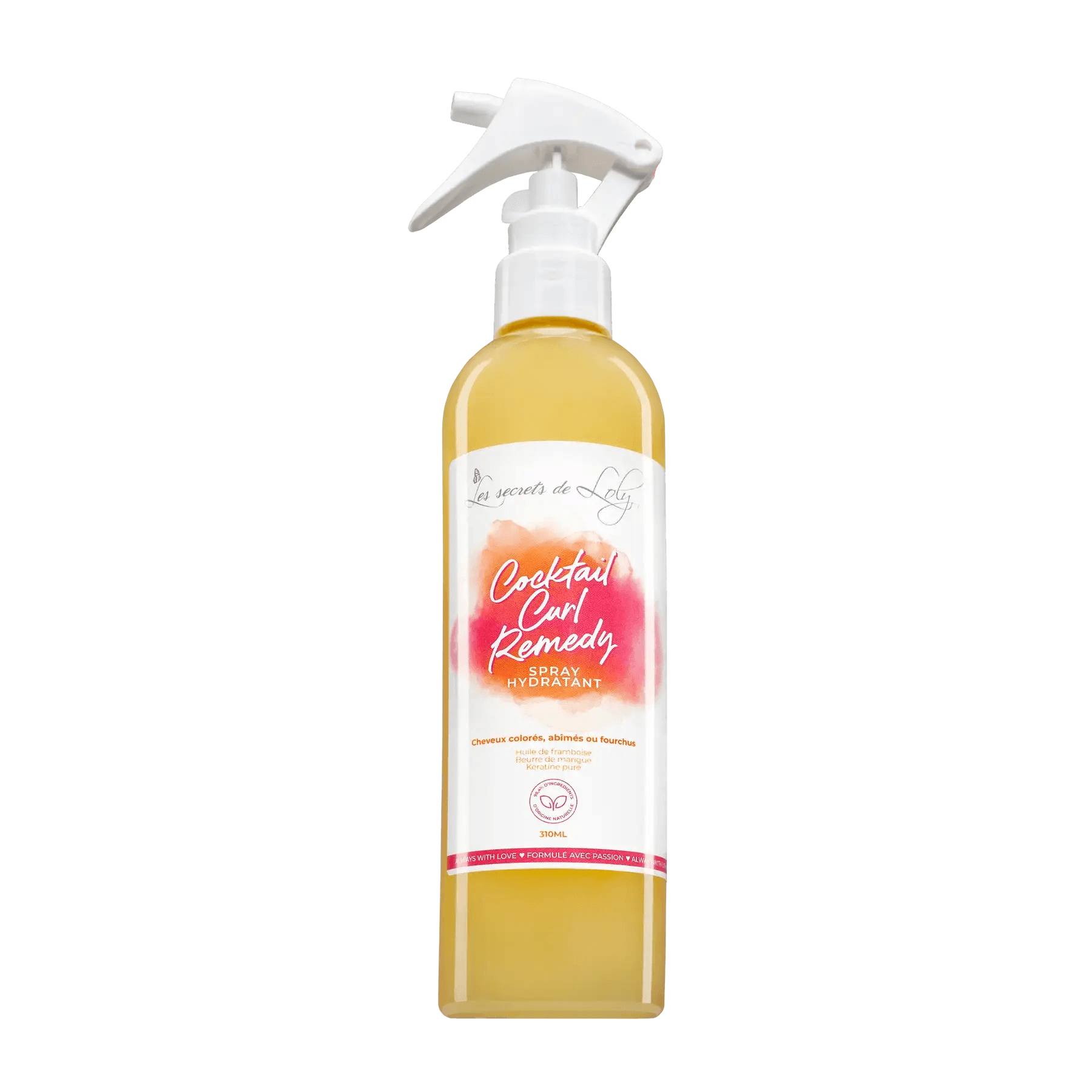 LES SECRETS DE LOLY COCKTAIL CURL REMEDY Cocktail hydratant et fortifiant - 310ml - Afrotix