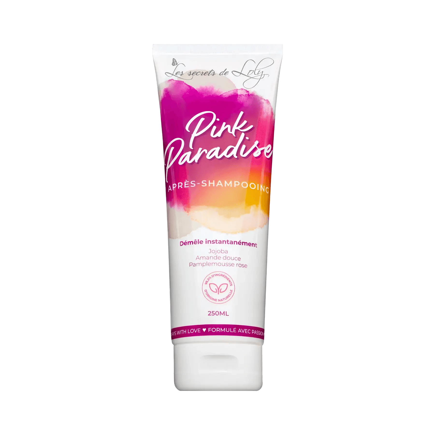 LES SECRETS DE LOLY PINK PARADISE Après-shampooing - 250ml - Afrotix