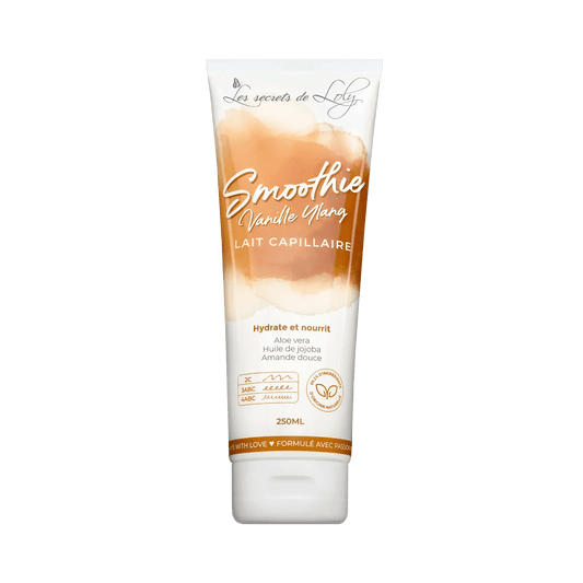 LES SECRETS DE LOLY SMOOTHIE VANILLE YLANG Lait capillaire - 250ml - Afrotix