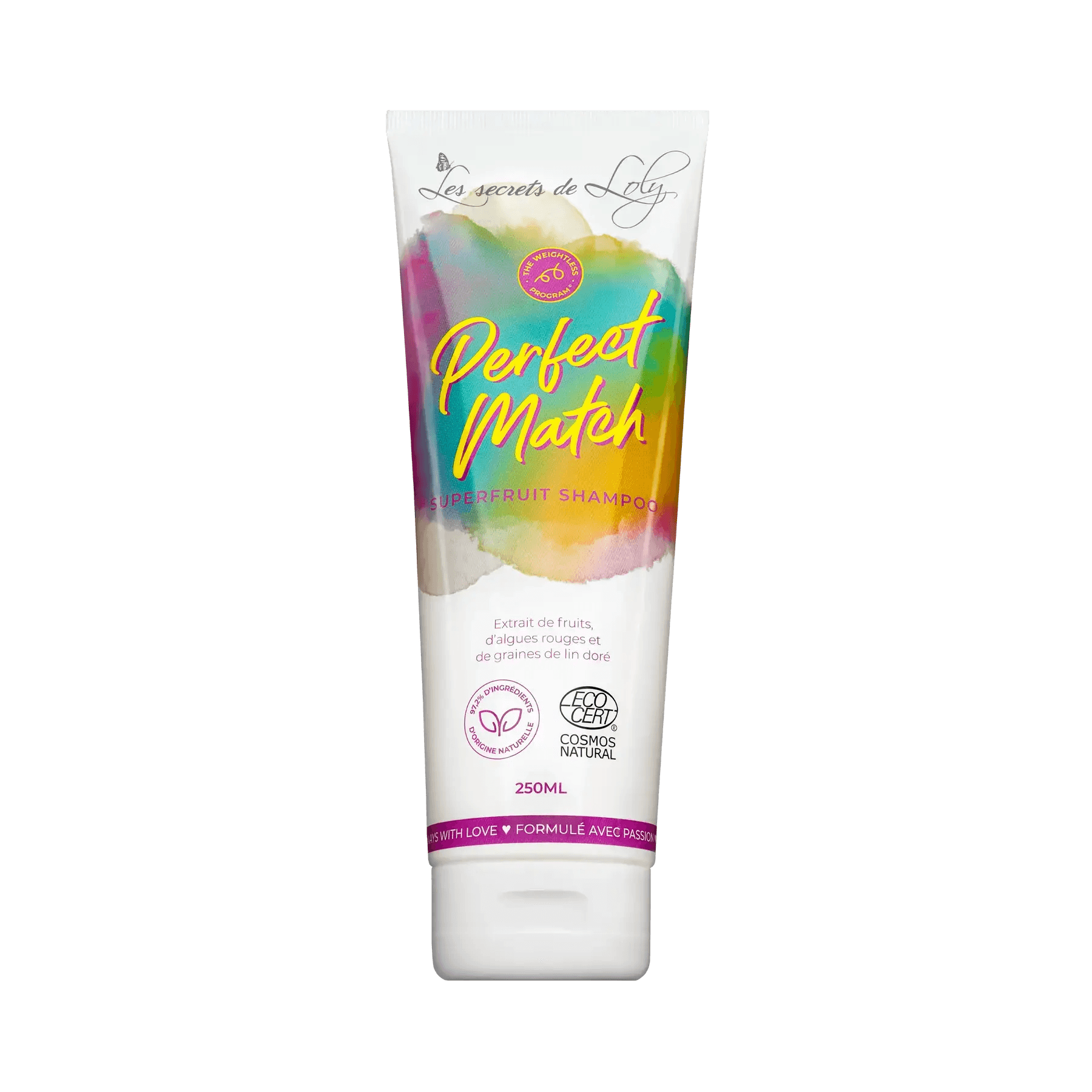 LES SECRETS DE LOLY Shampoing superfruit PERFECT MATCH 250ml - Afrotix