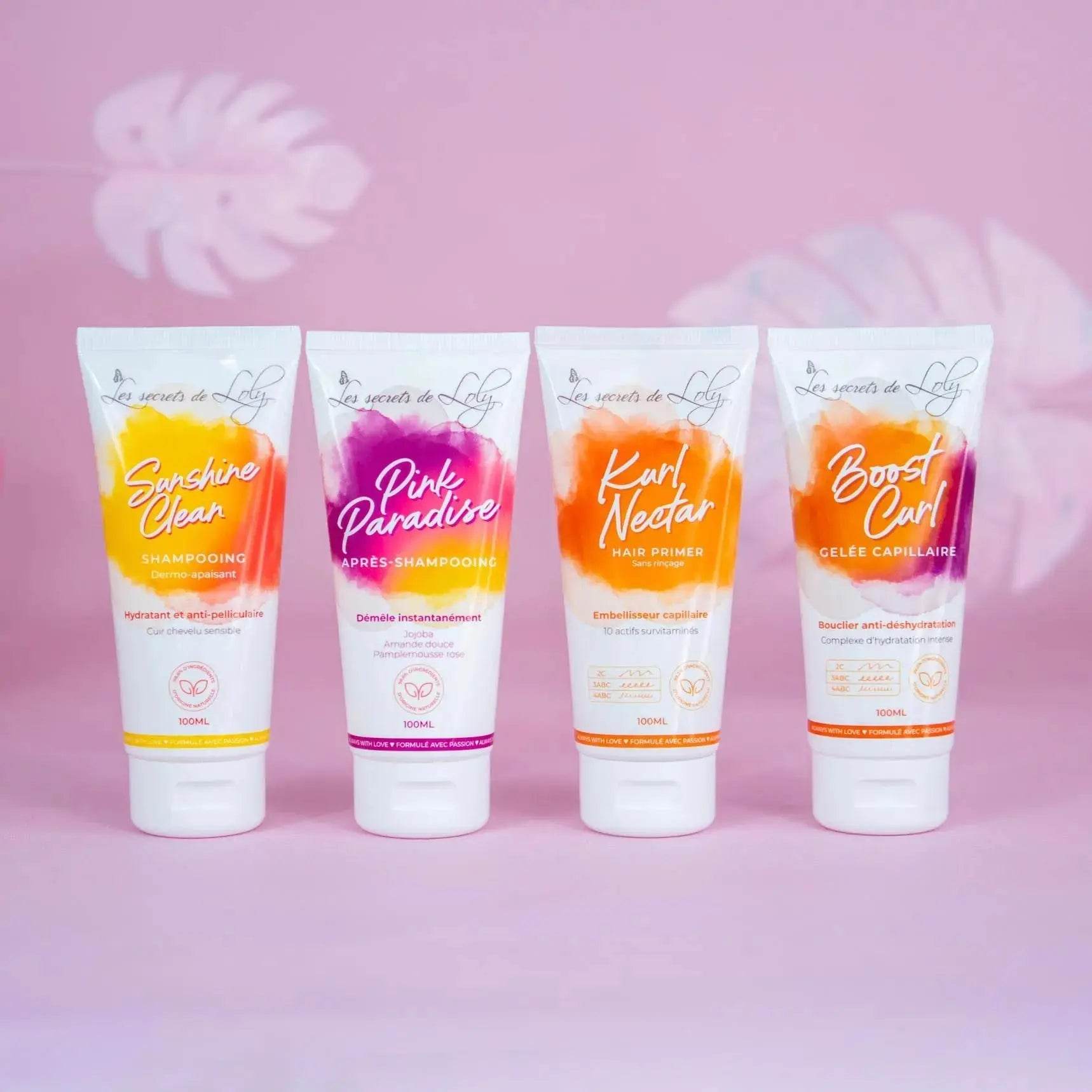 LES SECRETS DE LOLY TROUSSE VOYAGE CHEVEUX ONDULÉS & BOUCLÉS - Afrotix