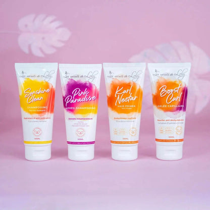 LES SECRETS DE LOLY TROUSSE VOYAGE CHEVEUX ONDULÉS & BOUCLÉS - Afrotix