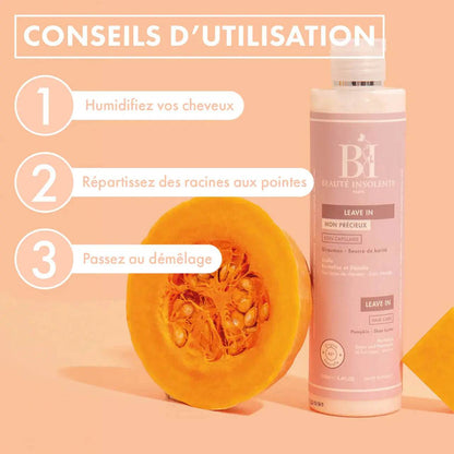 Leave-in hydratant & démêlant GIRAUMON & KARITE 250ml - Afrotix
