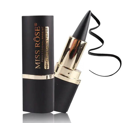 Long-Lasting Natural Black Eyeliner Cream - Afrotix