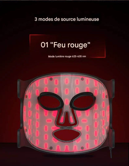 New Masque Lumière Rouge Photon Rajeunissement .. - Afrotix
