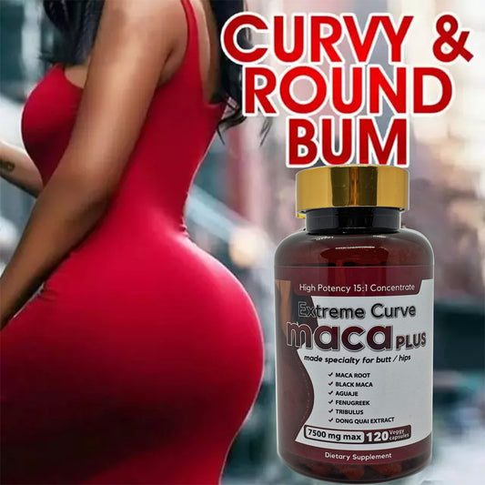 Maca Capsules Ultimate Maca Buttock Butt Enhancement Pills 120 Capsules