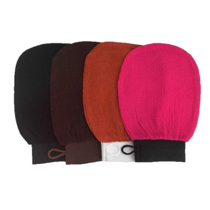 Serviette de bain noire, gants en sable fin, monocouche, Double face, Massage du dos, sans douleur, exfoliante, serviette de bain cornée