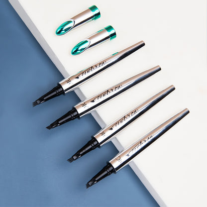 Four-prong Liquid Eyebrow Pencil Waterproof - Afrotix #