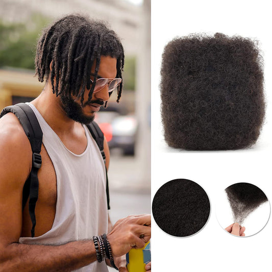Real Hair Pompous Silk African Reggae Dirty Braid Velvet Afro Kinky Bulk Dreadlock 50g/pack Afrotix