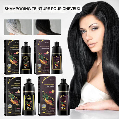 Shampooing Teintant aux Herbes Naturelles+ pousse des cheveux - Afrotix
