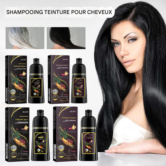 Shampooing Teintant aux Herbes Naturelles+  pousse des cheveux Afrotix