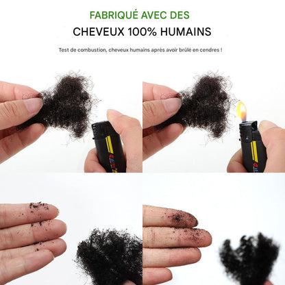 Real Hair Pompous Silk African Reggae Dirty Braid Velvet Afro Kinky Bulk Dreadlock 50g/pack Afrotix