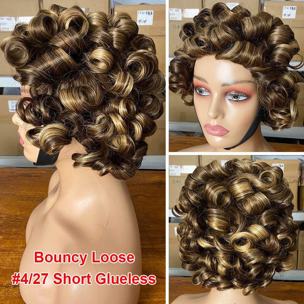 Perruque Volumineuse 250% Bouncy Loose - 100% Cheveux Humains - Afrotix